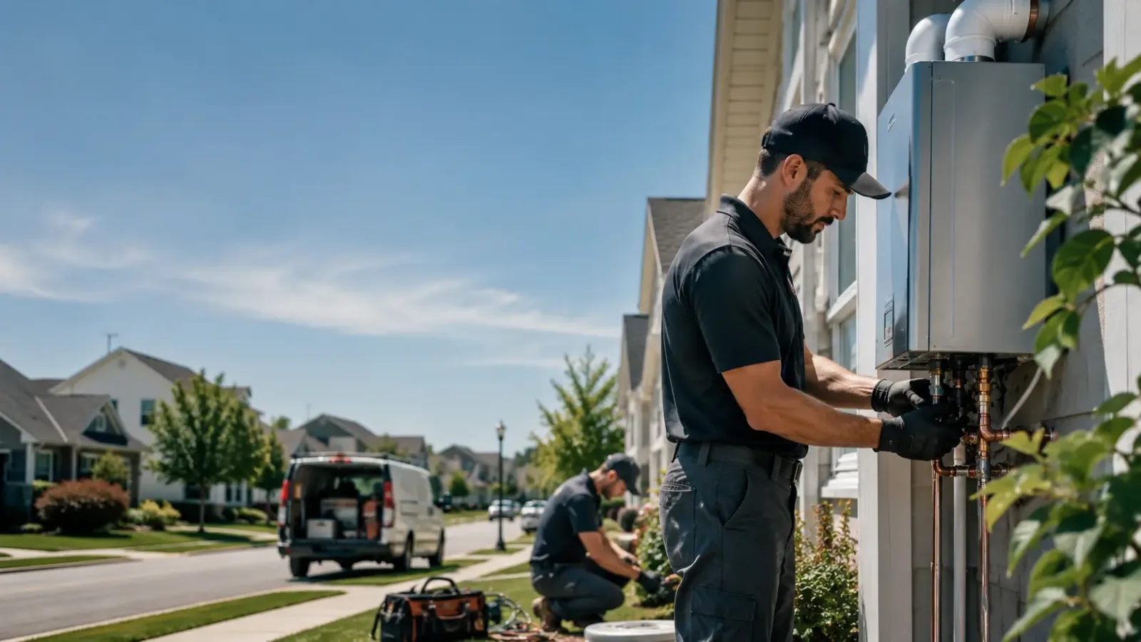 Tankless Water Heater Installation in Stark, KS